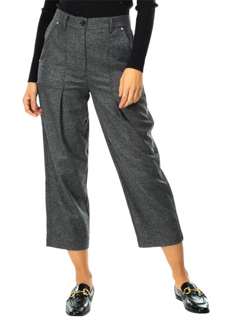 wool slip cropped trousers PINKO | Trousers | 104233 A249Z12